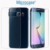 Microcase Samsung Galaxy S6 Edge Full Ön Arka Kaplama TPU Soft Koruma Film