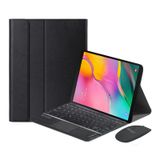 Microcase Samsung Galaxy Tab A 10.1 2019 T510 T515 ile Uyumlu Bluetooth Touchpad Klavye + Bluetooth Mouse + Standlı Kılıf - BKK7