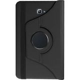 Microcase Samsung Galaxy Tab A T580 T585 T587 10.1 inch Tablet 360 Derece Döner Standlı Deri Kılıf - Siyah