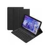 Microcase Samsung Galaxy Tab A11 Plus 11 İnch Tablet Uyumlu Bluetooth Klavyeli Standlı Kılıf Siyah - Bkk4 siyah
