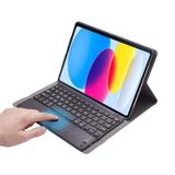 Microcase Samsung Galaxy Tab A8 LTE SM-X207 10.5" ile Uyumlu Tablet Bluetooth Klavye + Touchpad Standlı Kılıf - BKK2