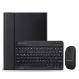 Microcase Samsung Galaxy Tab A8 Sm-x200 10.5 (2021) Bluetooth Klavye Ve Mouse + Standlı Kılıf - Bkk6