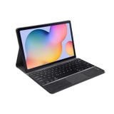 Microcase Samsung Galaxy Tab S6 Lite P610 10.4 İnch Bluetooth Touchpad Klavye + Standlı Kılıf -bkk5