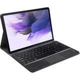 Microcase Samsung Galaxy Tab S7 Fe SM-T733 12.4 Inch Tablet Bluetooth Touchpad Klavyeli Kılıf - Bkk5 - Siyah