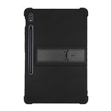 Microcase Samsung Galaxy Tab S7 FE SM-T733 12.4 inch Tablet için Standlı Silikon Kılıf - Siyah AL3309