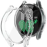 Microcase Samsung Galaxy Watch 6 40mm Ekran Korumalı Sert Rubber Kılıf - AL3173 (Şeffaf)