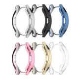 Microcase Samsung Galaxy Watch 6 Classic 43mm Önü Açık Tasarım Silikon Kılıf - AL3172 (Şeffaf)