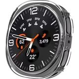 Microcase Samsung Galaxy Watch 8 40mm Önü Açık Tasarım Rubber Silikon Kılıf - AL3172 (Şeffaf)