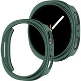 Microcase Samsung Galaxy Watch 8 40mm Önü Açık Tasarım Rubber Silikon Kılıf - AL3172 (Yeşil)