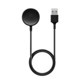 Microcase Samsung Galaxy Watch Active 2 40 mm için Manyetik Şarj Aygıtlı USB Kablo 1 Metre Siyah - AL2414