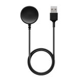Microcase Samsung Galaxy Watch Active 2 40mm R830 için Manyetik Şarj Aygıtlı USB Kablo 1 Metre Siyah - AL2414
