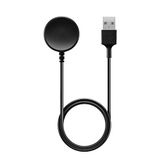 Microcase Samsung Galaxy Watch Active 2 44 mm için Manyetik Şarj Aygıtlı USB Kablo 1 Metre Siyah - AL2414