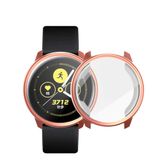 Microcase Samsung Galaxy Watch Active 2 44 mm Önü Kapalı Tasarım Silikon Kılıf - Pembe