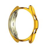 Microcase Samsung Galaxy Watch3 41 mm Önü Açık Tasarım Silikon Kılıf - Gold