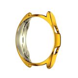 Microcase Samsung Galaxy Watch3 45 mm Önü Açık Tasarım Silikon Kılıf - Gold