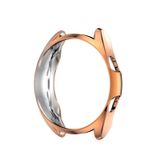 Microcase Samsung Galaxy Watch3 45 mm Önü Açık Tasarım Silikon Kılıf - Rose Gold