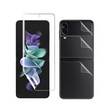 Microcase Samsung Galaxy Z Flip 3 Hydrogel Esnek Ön Arka Koruma Filmi