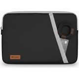 Microcase Samsung S10 Lite 10.9 Inch Tablet ile Uyumlu Çok Amaçlı Sleeve Tipi 10-11 Inch Çanta AL5538 - Siyah