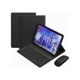 Microcase Samsung Uyumlu Galaxy Tab A11 Plus 11 İnch Tablet İçin Bluetooth Klavye Ve Mouse + Kılıf Bkk6 siyah