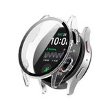 Microcase Samsung Watch 7 40mm Ekran Korumalı Sert Rubber Kılıf - AL3173 (Şeffaf)