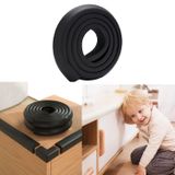 Microcase Sarmal Sünger Bebek ve Çocuk Köşe Kenar Koruyucu Kesilebilir 200 cm - AL5236 - Siyah