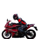 Microcase Su Geçirmez 3 Gözlü Reflektörlü Ayarlanabilir Motosiklet Kurye Bel Bacak Çanta - Al3253