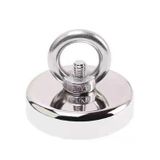Microcase Süper Güçlü 48mm Neodyum Kurtarma Mıknatısı Yuvarlak Vidalı Pot Magnet - D48