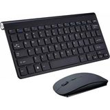 Microcase Tablet ve Bilgisayarlar için 2.4G Wireless Kablosuz Klavye ve Optik Fare Seti AL3946 (Siyah)
