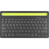 Microcase Tablet ve Telefon Koymalı Standlı Bluetooth Klavye - AL3047 - Siyah