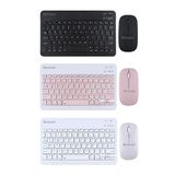 Microcase Tablet ve Telefonlar için Bluetooth Klavye ve Mouse Set - AL3476 (Beyaz)
