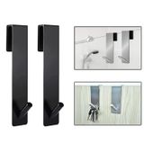 Microcase Taşınabilir Paslanmaz Çelik Metal Banyo Duşakabin Mutfak vb. Alanlar için Dikey Askılık-AL4836 2 Adet (Gümüş)