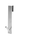Microcase Taşınabilir Paslanmaz Çelikk Metal Banyo Duşakabin Mutfak vb. Alanlar için Dikey Askılık-AL4836 1 Adet (Gümüş)