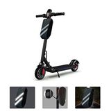 Microcase Taşınabilir Su Geçirmez 3 Bölmeli Geniş Iç Hacimli Flaşörlü Scooter Bisiklet Çantası AL4249 Siyah