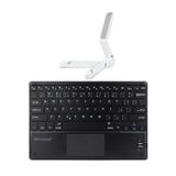 Microcase TCL NXTPAPER 14 inch için Tablet Bluetooth Touchpad Klavye 28 cm (TR Sticker) + Tablet Standı - AL2756