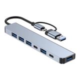 Microcase Type C To USB 3.0 7in1 Port Çoğaltıcı Hub Adaptör - AL4615