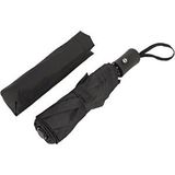 Microcase Unisex Tam Otomatik İçi Yaylı 8 Telli Rüzgar Korumalı Rüzgarda Kırılmayan Su Geçirmez Dayanıklı Şemsiye - SİYAH AL4662 Siyah