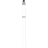 Microcase Universal Telefon Tablet iPad 2in1 Disk Uçlu Stylus Pen Dokunmatik Kalem - AL3464 (Beyaz)