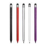 Microcase Universal Telefon Tablet Navigasyon 2in1 Stylus Pen Dokunmatik Kalem - AL3465 (Mor)