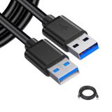 Microcase USB A To USB A Iki Ucu Erkek Çift Taraflu USB 3.0 Kablo 100 cm AL4778