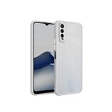 Microcase Vivo Y20 - Y20S Matte Serisi Silikon TPU Kılıf - Buzlu Şeffaf