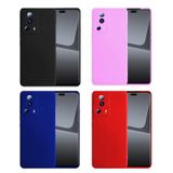 Microcase Xiaomi 13 Lite (Global) / Civi 2 CamPRO Serisi Kamera Korumalı Silikon Kılıf - AL3427 (Pembe)