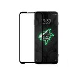 Microcase Xiaomi Black Shark 3S Tam Kaplayan Çerçeveli Tempered Ekran Koruyucu - Siyah