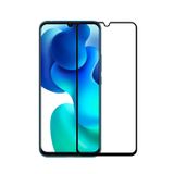 Microcase Xiaomi Mi 10 Lite - Mi 10 Youth 5G Tam Kaplayan Çerçeveli Tempered Ekran Koruyucu - Siyah