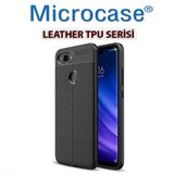 Microcase Xiaomi Mi 8 Lite Leather Tpu Silikon Kılıf