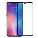 Microcase Xiaomi Mi 9 Explorer Tam Kaplayan Çerçeveli Tempered Ekran Koruyucu - Siyah