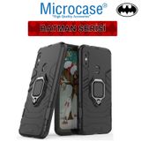 Microcase Xiaomi Mi A2 Lite Redmi 6 Pro Batman Serisi Yüzük Standlı Armor Kılıf
