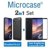 Microcase Xiaomi Mi Max 3 Brushed Tpu Silikon Kılıf