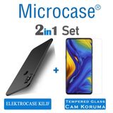 Microcase Xiaomi Mi Mix 3 Elektrocase Serisi Silikon TPU Siyah Kılıf