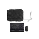 Microcase Xiaomi mi pad 6 11 inch Kapitone Tablet Çanta + Bluetooth Klavye + Mouse + Tablet Standı - AL8123
