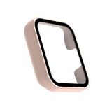 Microcase Xiaomi Mi Watch Lite Ekran Korumalı Sert Slim Rubber Kılıf - Pembe